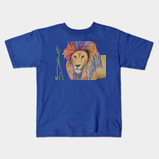 Punk Lion Kids T-Shirt